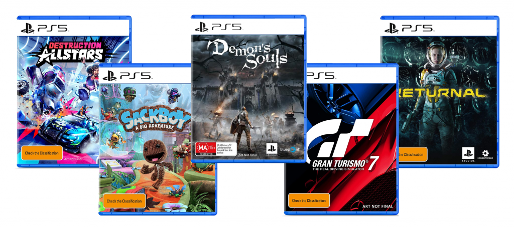Se filtran portadas de próximos juegos de ps5