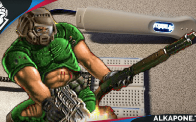 Una prueba de embarazo corriendo DOOM