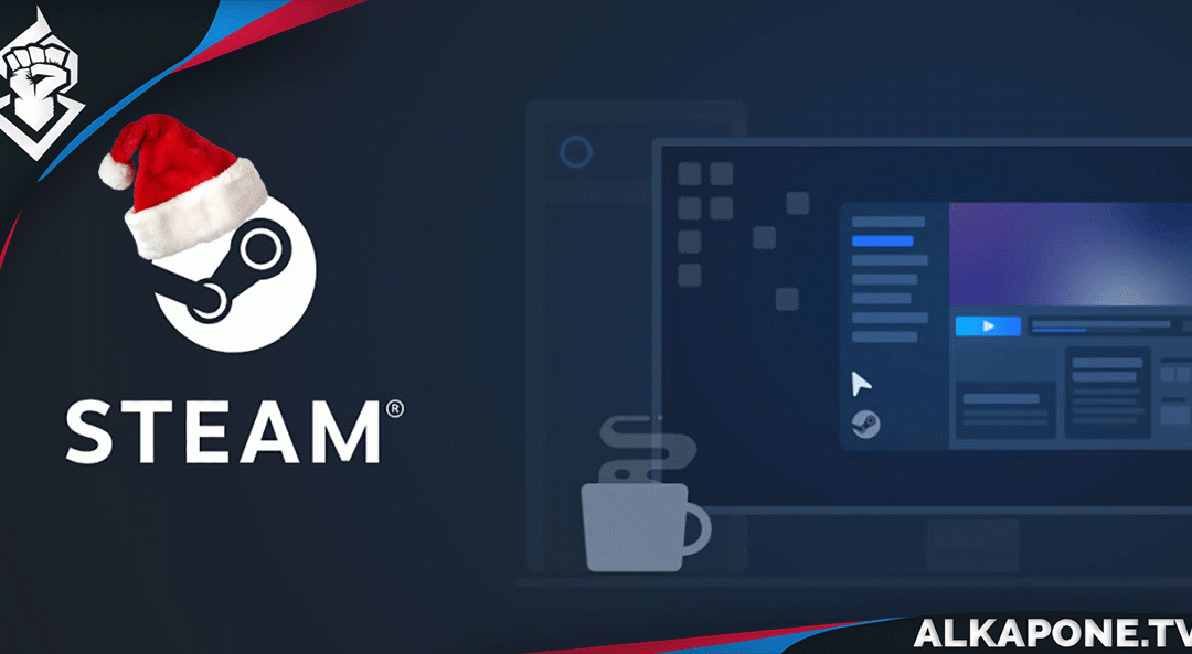 Steam registró un nuevo récord de usuarios concurrentes en Navidad