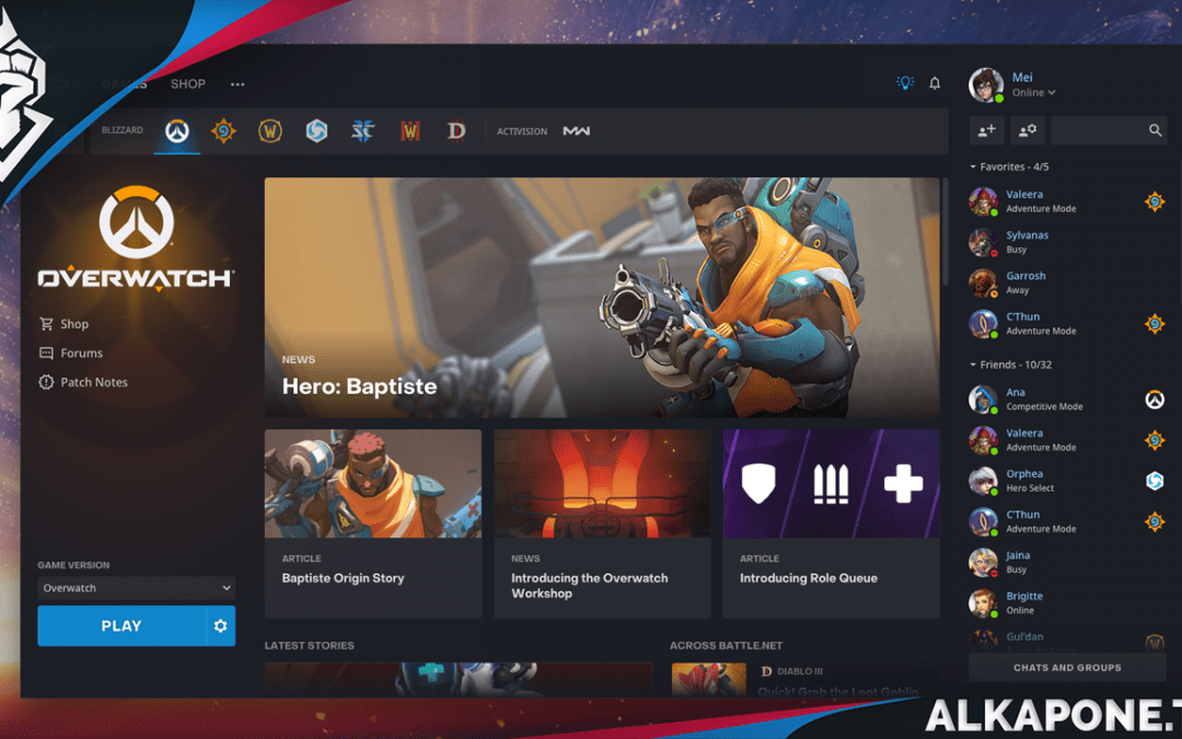 Blizzard añadió nuevas mejoras a su launcher