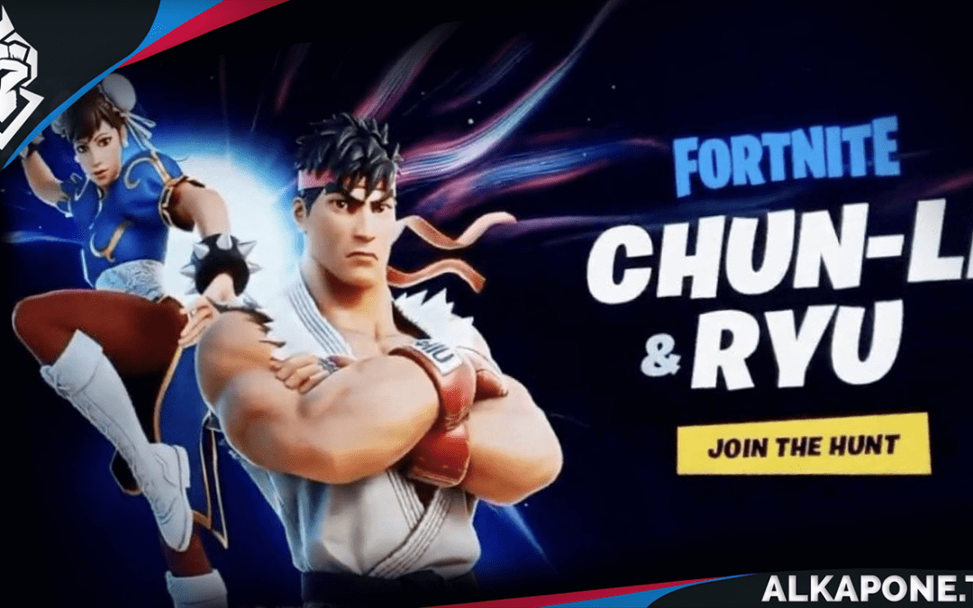 ¡Filtrado! Ryu y Chun-Li de Street Fighter llegarán a Fortnite