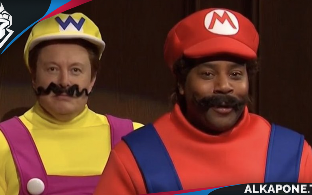 Elon Musk y Grimes interpretaron personajes de Mario en un sketch de SNL