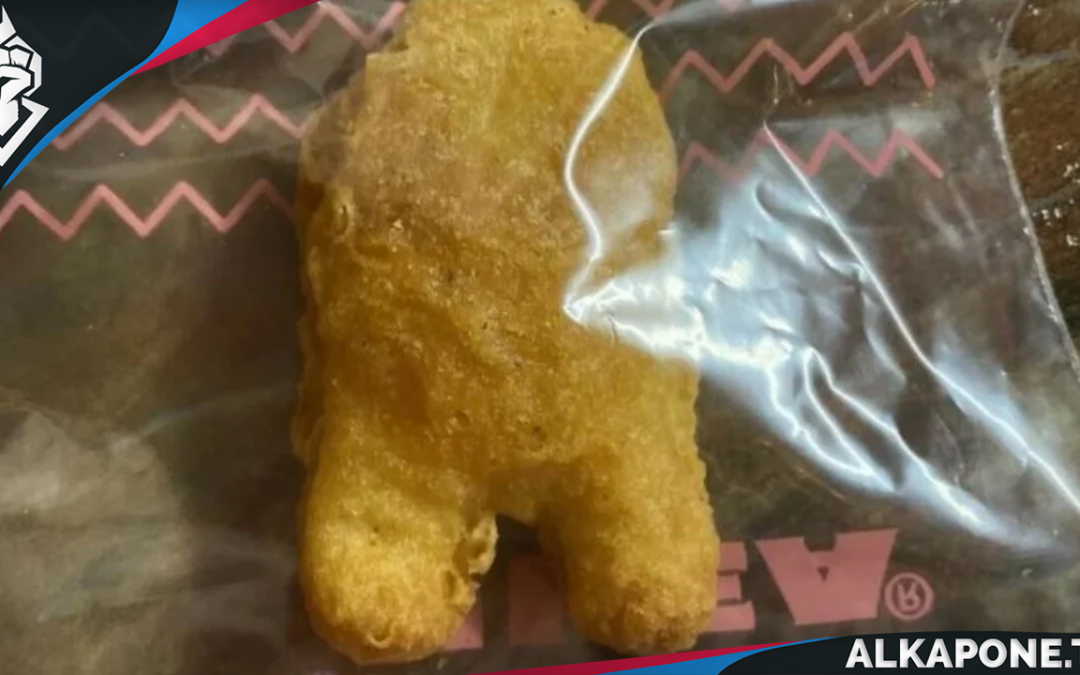 Alguien compró un nugget con forma de Among Us por casi $100,000 USD
