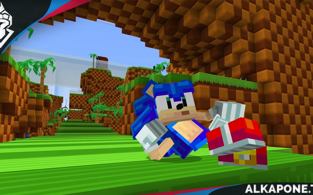 Sonic llega a Minecraft para celebrar su 30 aniversario