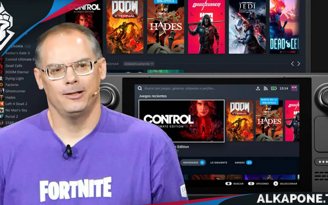 El CEO de Epic Games elogia al Steam Deck de Valve