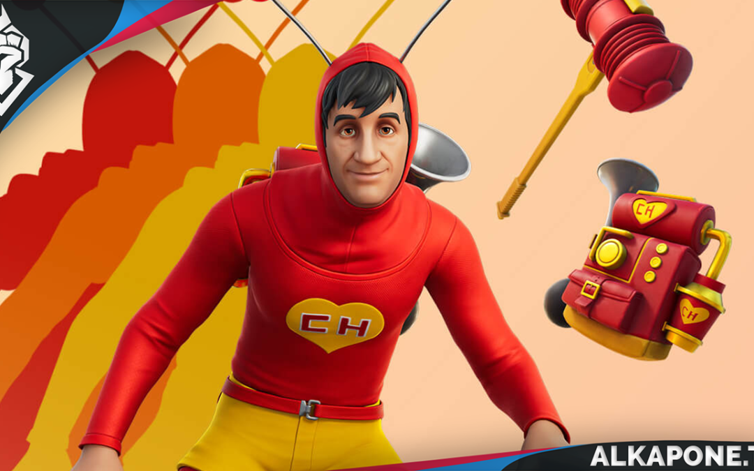 ¡No es fake! El Chapulín Colorado llega a Fortnite