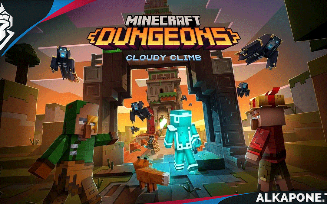 Temporada de Minecraft Dungeons “Cloudy Climb” ya tiene fecha de lanzamiento