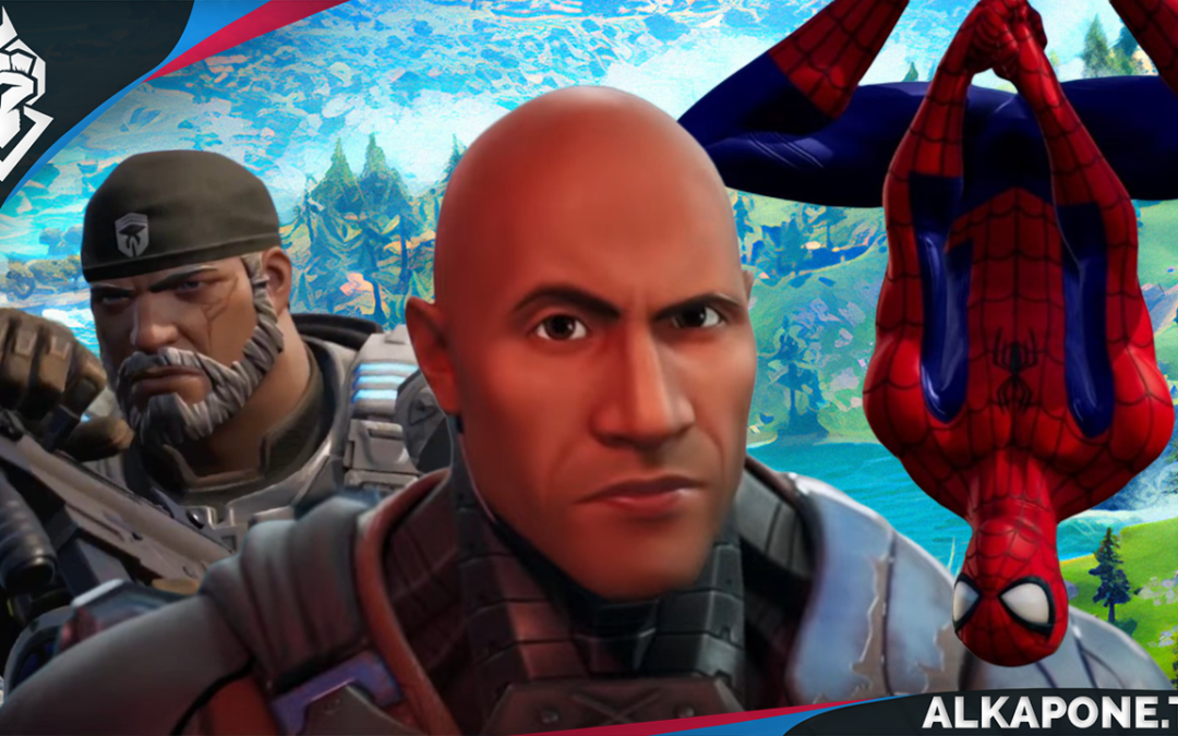 La Roca, Spiderman y Marcus Fenix llegarán a Fortnite