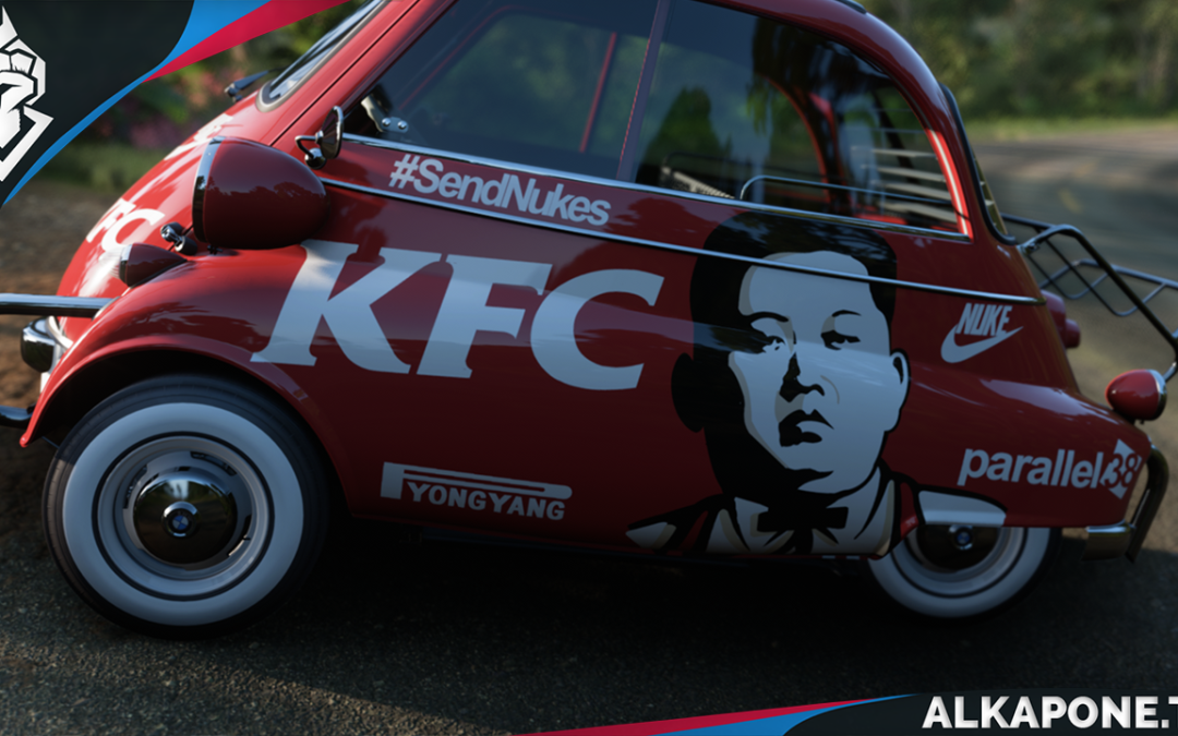 Un jugador de Forza es baneado 8000 años por usar diseño de dictador coreano