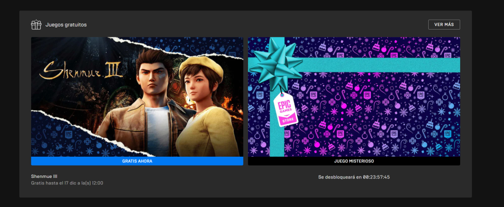 ¡Juego gratis! Están regalando Shenmue 3 en Epic