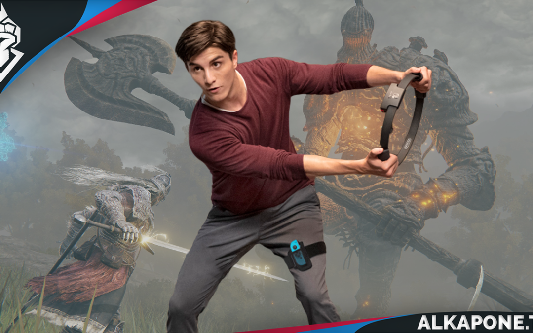 Derrotan a un jefe de Elden Ring usando un Ring Fit