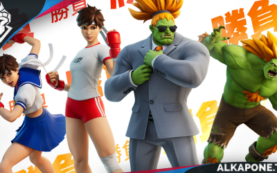 Blanka y Sakura de Street Fighter llegan a Fortnite