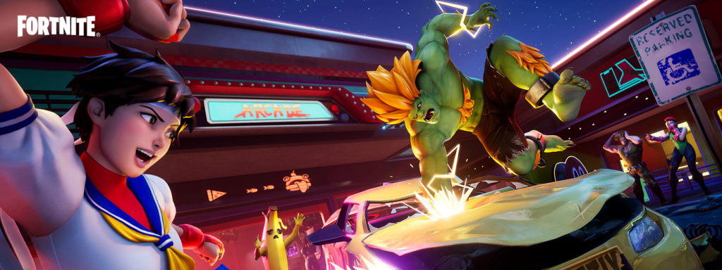 Blanka y Sakura de Street Fighter llegan a Fortnite