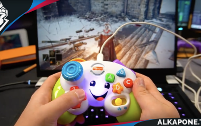 Alguien logró jugar en su Xbox con un control de Fisher Price