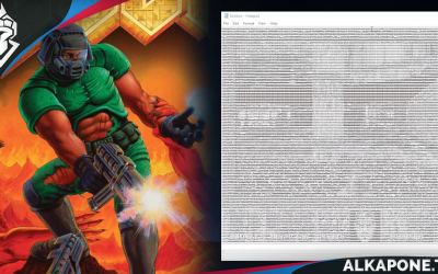 Lograron correr DOOM en el bloc de notas de Windows