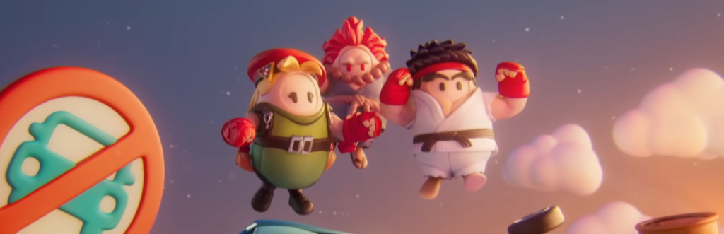 Ya puedes comprar las skins de Street Fighter en Fall Guys