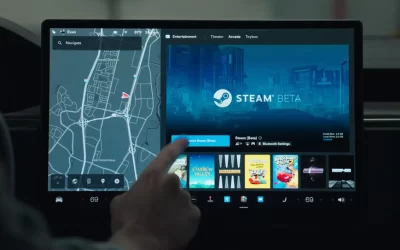 Tesla incluirá Steam en su próxima actualización de sus autos