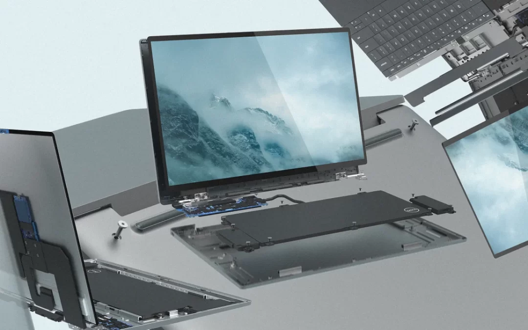 Dell presenta “Concept Luna” un portátil modular que puede desmontarse en 1 minuto
