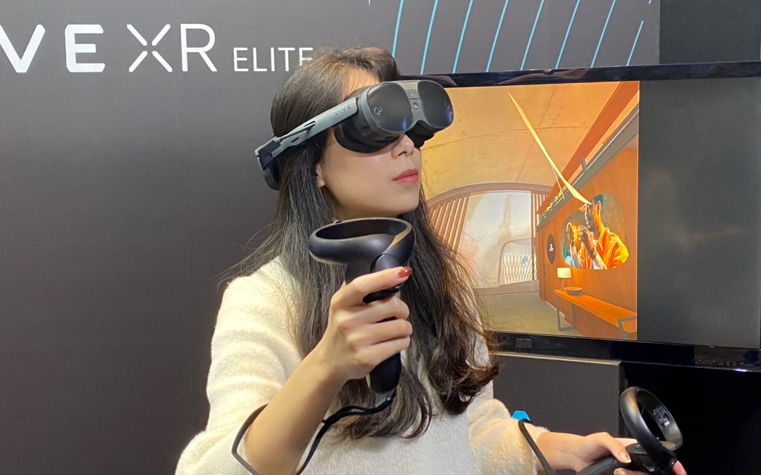 CES 2023 – HTC presenta Vive XR Elite, su primer visor de realidad virtual.
