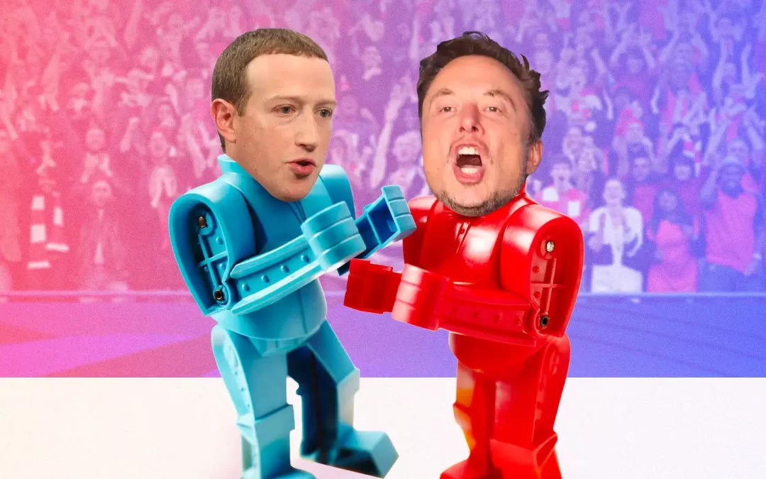 Mark Zuckerberg Y Elon Musk se desafian a una pelea de MMA en jaula