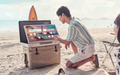 LG StandbyME Go – Una maleta con Smart TV de 27″ incorporado
