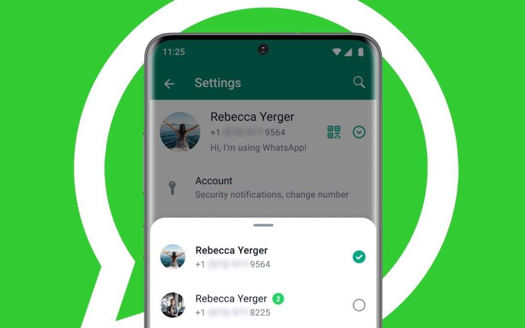 Whatsapp permitirá tener dos cuentas a la vez en el mismo dispositivo