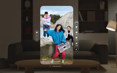 Tiktok lanza una app optimizada para las Apple Visión Pro